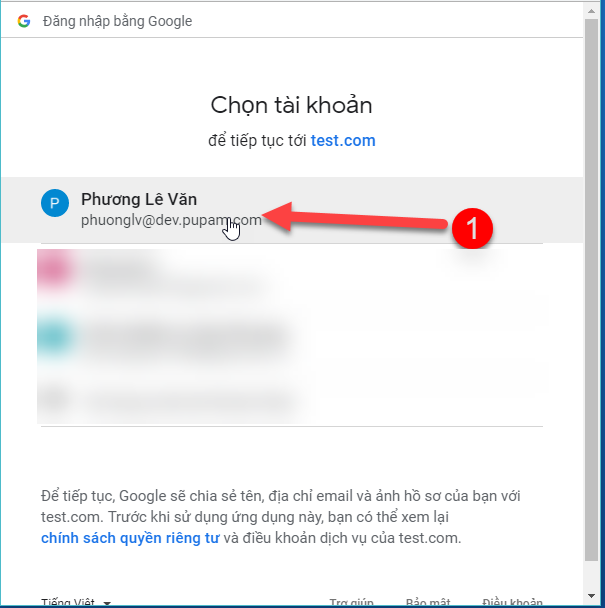 Hướng dẫn liên kiết tài khoản Pupam với Google Gmail
