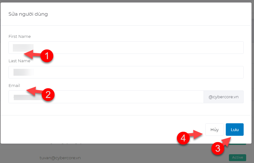 Quản lý người dùng của gsuite trên hệ thống của pupam