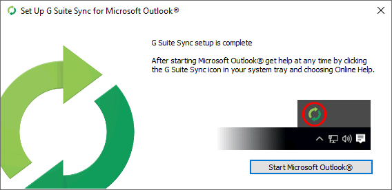 Hướng dẫn sử dụng G Suite Sync cho Outlook